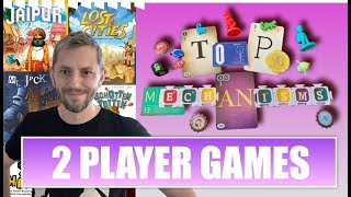 Top 10 Mechanisms in 2 Player Boardgames [upl. by Ellerret]