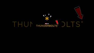 What does the Star Symbol mean in Thunderbolts Title  shorts [upl. by Ynahirb396]