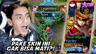 GAK MATIMATI PAKE SKIN HARLEY STARLIGHT INI  Mobile Legends Indonesia [upl. by Aerda728]