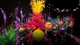 Amazing CHIHULY GARDEN and GLASS SCULPTURES in SEATTLE [upl. by Schmeltzer]