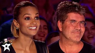 Top 10 FUNNIEST Magicians on Britains Got Talent [upl. by Yeargain]