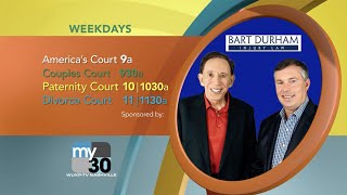 Bart Durham Injury Law  MYTV 30  Court Block [upl. by Herwig]