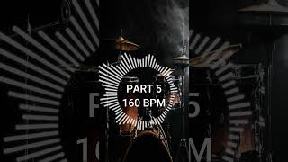 Punk Beat I 160 BPM I Pre Chorus Loop drums drumtrack drummer [upl. by Porter33]