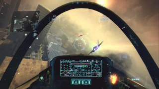 Black Ops 2 FA38 Jet Dogfight gameplay [upl. by Ayin27]