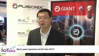 Interview with Fusionex at IoT Asia 2015 [upl. by Brandenburg996]