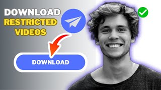 How To Download Restricted Videos From Telegram  Telegram Private Video Download [upl. by Marji]