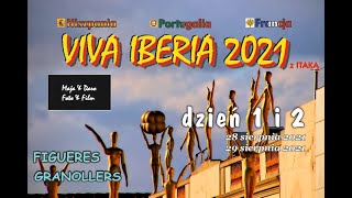 Dzień 1 i 2 VIVA IBERIA 2021 Itaka Hiszpania Iberia Katalonia Figueres Granollers [upl. by Wiersma852]