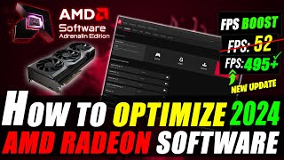 🔧 How to Optimize AMD Radeon Settings For GAMING amp Performance The Ultimate GUIDE 2024 Adrenaline ✅ [upl. by Mervin]