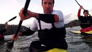 FOWEY RIVER CANOE CLUB 2722014TRAINING 6 MINUTE EFFORT [upl. by Hawley727]