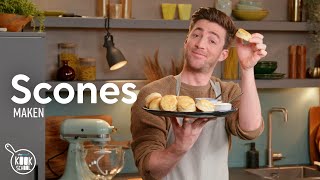 Scones maken met Hugo Kennis  Allerhande Kookschool [upl. by Sidell]