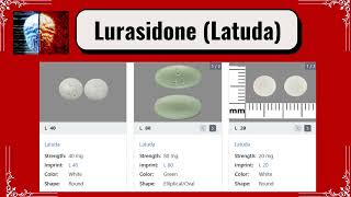 Lurasidone Latuda [upl. by Thorma]