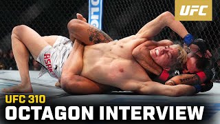 Alexandre Pantoja Octagon Interview  UFC 310 [upl. by Adiahs877]