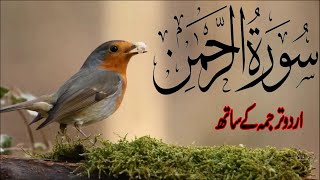 Surah Rahman With Urdu Translation full Qari alsheik Abdul Basit Abdul Samad [upl. by Ltsyrk]