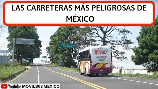 5 Carreteras más peligrosas de México [upl. by Swanhilda]