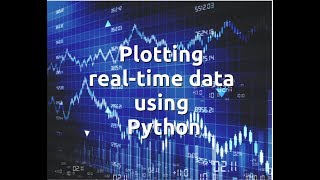 Plotting realtime data using Python [upl. by Aneeled705]