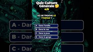 🧠 Test de culture générale en 1 minute [upl. by Madge]