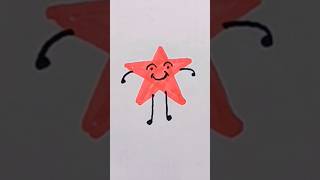 Star art ✨🎭❤️ satisfying youtubeshorts shorts art [upl. by Navanod]