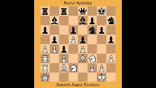 Robert James Fischer vs Boris Spassky 1992 chess chessgame [upl. by Atirb]