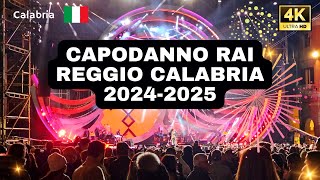 Capodanno Rai  REGGIO CALABRIA 20242025 [upl. by Cornel]