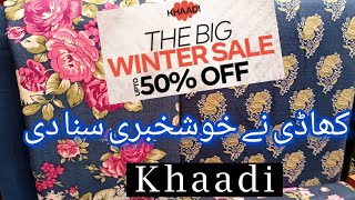 khaadi Winter Sale Flat 50 OFF New Winter Collection [upl. by Thapa285]