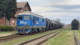 Manevre cu DA 1205 GP rail cargoin gara Moinesti [upl. by Tanah93]