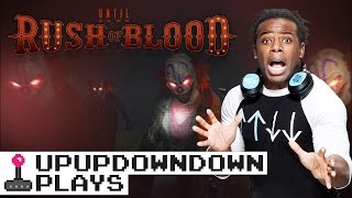 THEA TRINIDAD joins Austin for Until Dawn Rush of Blood on PlayStation 4 VR — UpUpDownDown Plays [upl. by Ainex]