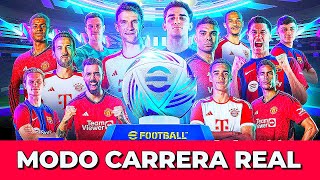 EFootball 2024  Asi se hace un Modo Carrera REALISTA  INTRODUCCIÓN 🤑 [upl. by Anestassia935]