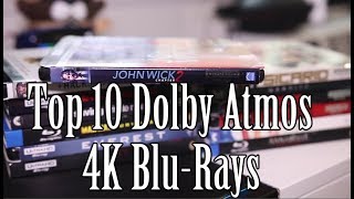 Top 10 Dolby Atmos 4K BluRays [upl. by Olumor]