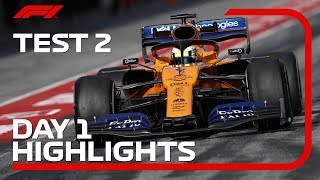 Test 2 Day 1 Highlights  F1 Testing 2019 [upl. by Behnken929]