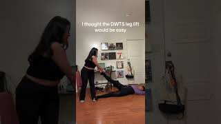 Mind you This is attempt 36 amp 37 🤣 with the Stars DWTS dance fail challenge fyp [upl. by Atsyrc17]