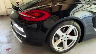 2015 Porsche Cayman S 981  cold start 2 of 2 [upl. by Waly]