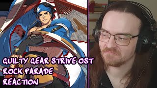 GUITARIST REACTS to Guilty Gear Strive OST  Rock Parade ANJI THEME [upl. by Afra]