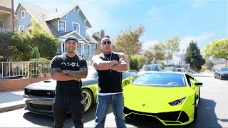 Vin Diesel pulled up at the Fast amp Furious House [upl. by Yrad]