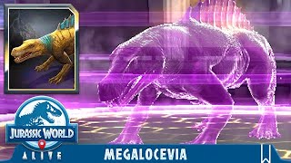 NEW APEX HYBRID MEGALOCEVIA CREATION JURASSIC WORLD ALIVE [upl. by Enilegnave]