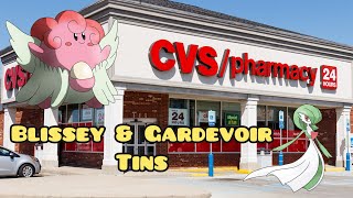 Blissey amp Gardevoir Tins at CVS [upl. by Elahcim]