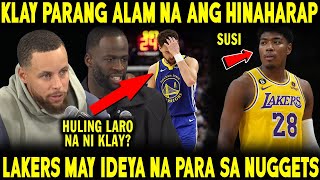 CURRY GREEN NAGREAK SA POSIBLENG PAG ALIS NI KLAY SA WARRIORS LAKERS MAY CHANSA SA NUGGETS [upl. by Arihat201]