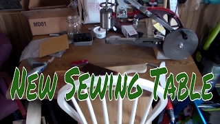 Sewing SetUp for the Chinese Hand Crank Sewing Machine [upl. by Beasley]