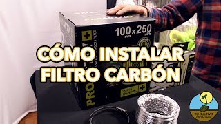 CÓMO INSTALAR FILTRO DE CARBÓN ACTIVO 🌬️ [upl. by Roer]