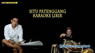 Situ patenggang karaoke lirik  putra panggugah [upl. by Noemys676]