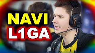 NAVI vs L1GA  PUPPEY IS BACK  DREAMLEAGUE S24 DOTA 2 [upl. by Stedt]