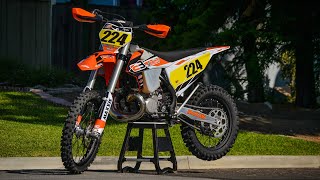 2019 KTM 250XC  Cahuilla Creek MX  Trevor Hunter 224 [upl. by Adnimra]