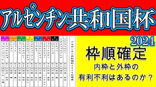 アルゼンチン共和国杯2024枠順確定！クロミナンスは2枠4番に入りマイネルウィルトスは5枠10番！サヴォーナが7枠13番にセレシオンが7枠14番にショウナンバシット8枠16番と外枠に入った！ [upl. by Dorothi297]