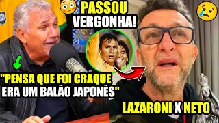 🚨TRETA LAZARONI DETONA NETO E REVELA PORQUE NETO FICOU FORA DA COPA DE 90 [upl. by Analram]