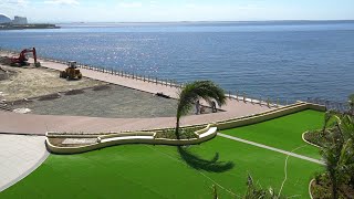 Manila Bay Seascape Village and Upcoming Beach Walk Spa Resort [upl. by Anitsugua]