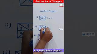 99 fail 😱 Find the no of Triangles triangle mathematics shorts speedmaths ibps tricks [upl. by Odraner]