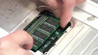 How to upgrade RAM in your Apple iBook G4 [upl. by Abeh792]