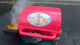 Fisher Price Laugh amp Learn Smart Stages Grill Destruction [upl. by Gowon]