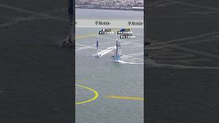 3 WAY Sailboat CRASH 😱 shorts [upl. by Notaes872]