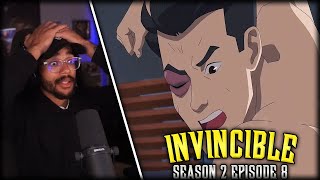 Invincible Season 2 Episode 8 Reaction  I Thought You Were Stronger [upl. by Goff]