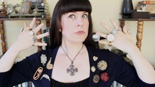 Ask a Mortician Hair amp Mourning Jewelry [upl. by Armil]